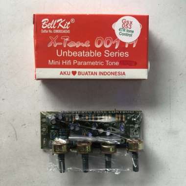 Kit Module Pre Amplifier Audio Tone Control Stereo 4 Transistor 4TR