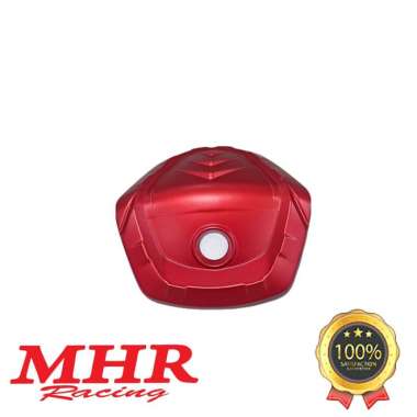 TUTUP STANG MHR Racing ALL NEW NMAX Silver Matte