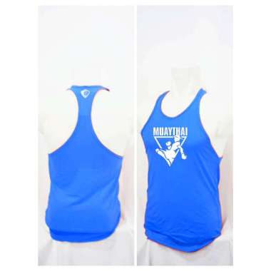 Baju Sport Singlet Muaythai Kick Boxing MMA Musclefit Pakaian Musclefit L