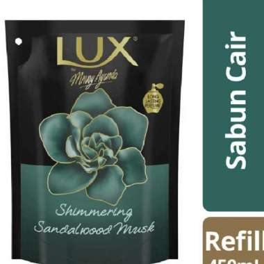 Promo Harga LUX Botanicals Body Wash Sandalwood Musk 450 ml - Blibli