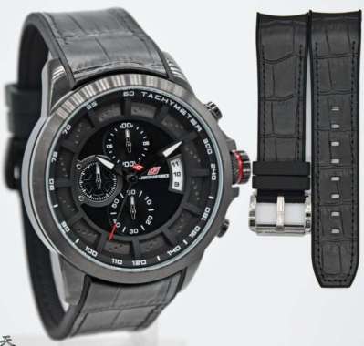 CHRONOFORCE CF 5322MB - Jam Tangan Pria Kulit Original - Black