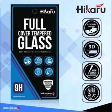 Samsung A52 (2021) - Hikaru Full Cover Tempered Glass Indoscreen