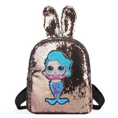 KOREA STYLE TAS RANSEL WANITA IMPORT TD550 Berkualitas Original Premium GOLD