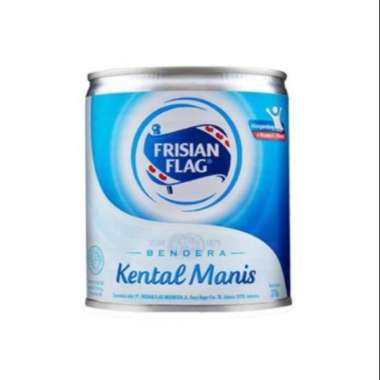 Susu Kental Manis Kaleng Frisian Flag 370gr susu enak dan murah Rasa Original Putih