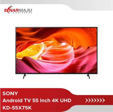 LED TV 55 Inch SONY 4K UHD Android TV KD-55X75K KD55X75K