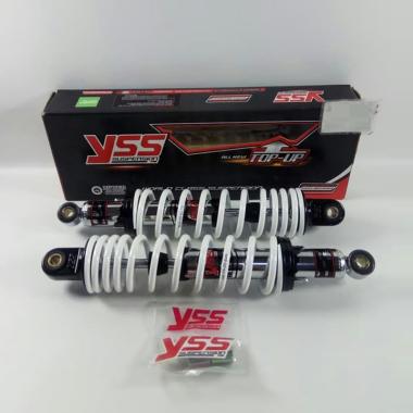 YSS 320 Top Up Shockbreaker Skok Motor WHITE BLACK
