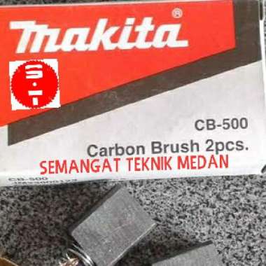 CB-500 CB500 CARBON BRUSH ARANG BOSTEL MESIN ALUMINIUM MAKITA CB 500