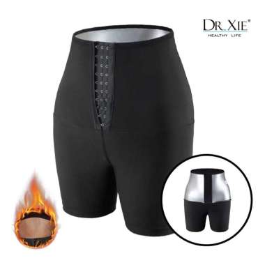 Dr. Xie Celana Sauna Pembakar Lemak Perut Pendek / Legging Pelangsing Perut /Korset Pengencang Lemak