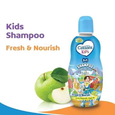 Cussons Baby Shampoo / Cussons Kids Shampoo Black Sampo Black & Shiny, Soft & Smooth / Bayi Cussons 