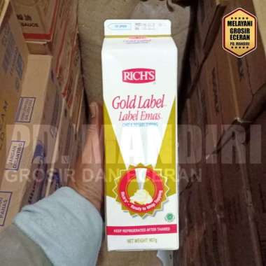 RICH GOLD LABEL WHIPPING CREAM 907 GR