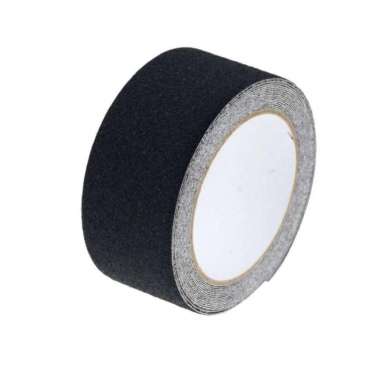 Lakban Stiker Lantai Tangga Kamar Mandi Anti Slip Safety Grip Strong Hitam
