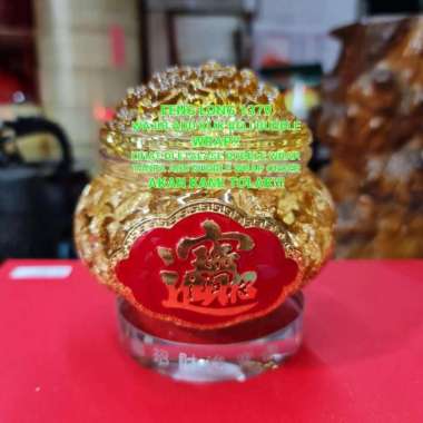 Hiasan Pajangan Kristal KENDI GENTONG HARTA KARUN KEMAKMURAN Kecil
