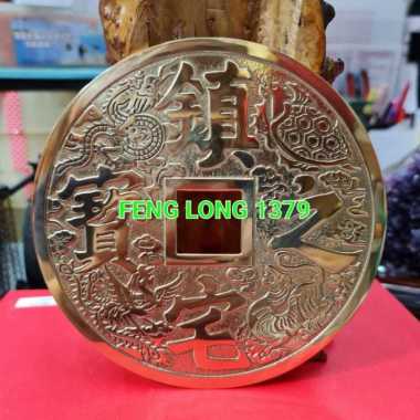 Koin Kuningan China Kuno Premium Besar YU DAO YAN QIAN ZhenZhaiZhiBao