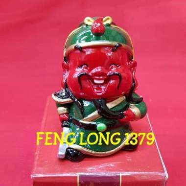 Patung Guan Yu | Patung Guan Gong Fiber Mini | Patung Miniatur Guan Yu