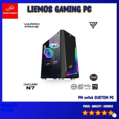 Pc Komputer Gaming Editing Intel Core I5 3470 / I7 3770 RX 6500 XT 4GB DDR6 I7 3770