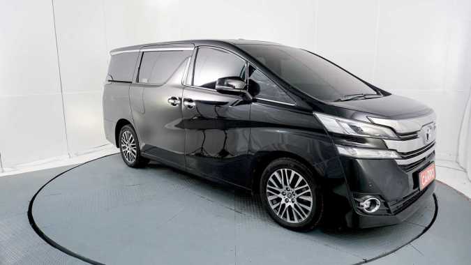 Toyota Vellfire 2.5 G AT 2017 Hitam