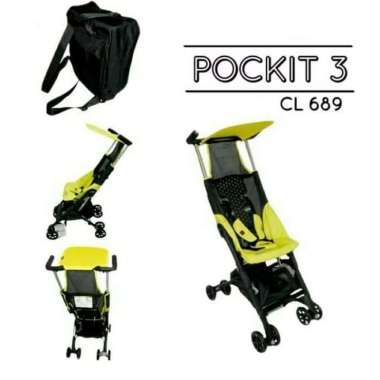 Cocolatte Pockit Ransel Stroller CL689 Yellow
