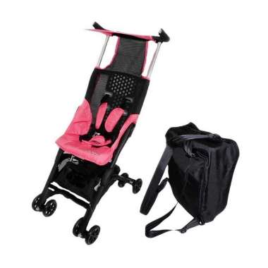 Cocolatte Pockit Ransel Stroller CL689 Pink