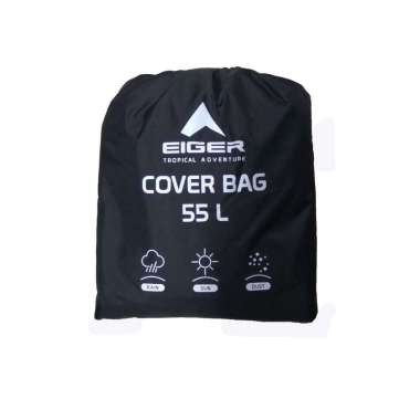 Bag Cover Eiger G897 Rain Cover 55L Black