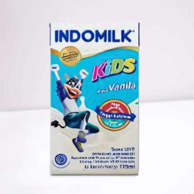 Susu Indomilk UHT Rasa Vanilla 115ml (1 pcs) susu enak dan murah