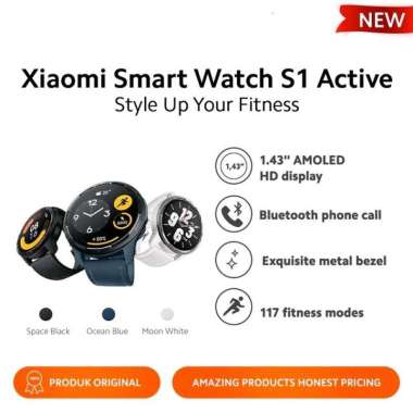 SMARTWATCH XIAOMI JAM TANGAN S1 ACTIVE AP GARANSI RESMI