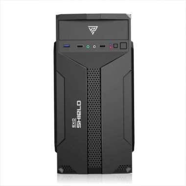 Varro VARRO EXO SHIELD + PSU VARRO 500watt pc case casing computer