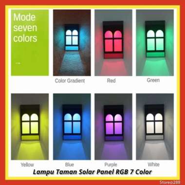 Lampu Taman Tenaga Surya SolarCell Panel Hias Gantung Dinding Bohlam