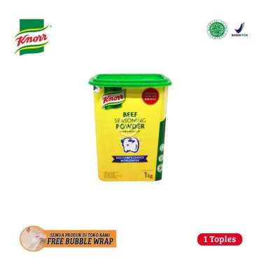 Knorr Seasoning Powder / Bumbu Penyedap Rasa Sapi / Ayam [Toples 1 kg] - Beef Beef - Sapi
