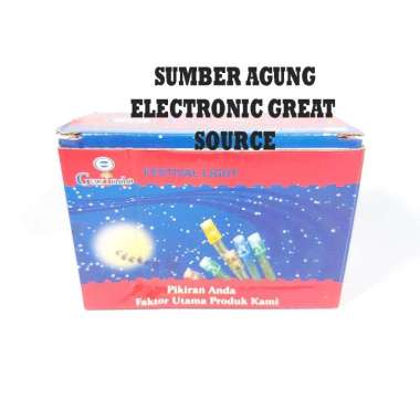 Gaxindo Lampu Hias Ronce Bentuk Bintang Star RGB Tumblr Kelap Kelip