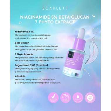 Scarlett Whitening Acne Serum + Niacinamide 5% Serum