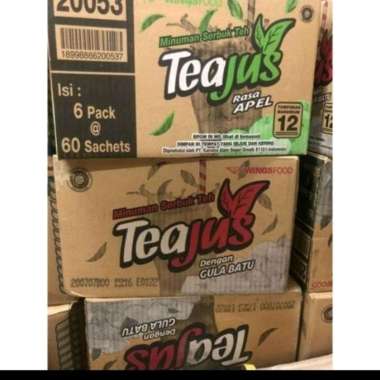 TEAJUS (DUS), ISI 6 PACK@6 RENTENG MADU