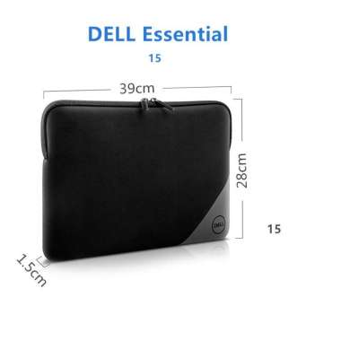 Sleeve Bag Tas Laptop Portable DELL Essential 13 And 15 inch Original 15.6 inch