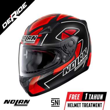 NOLAN N60-5 COL. 087 D. PETRUCCI FLAT BLACK HELM FULLFACE SNI N605 N60.5