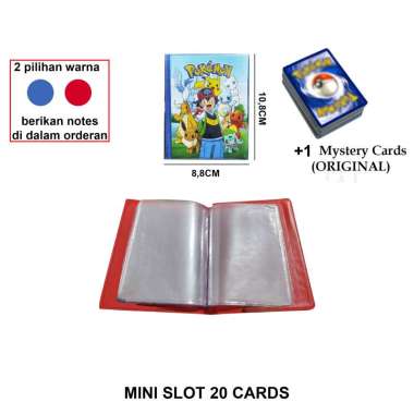 Buku Album Naruto Ukuran Kecil / Buku Album Kartu Koleksi Pokemon