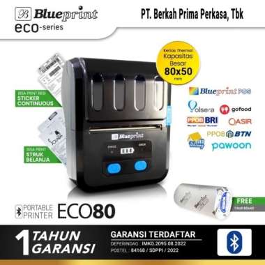 Printer Portable Thermal 80 BLUEPRINT ECO80 USB + Bluetooth
