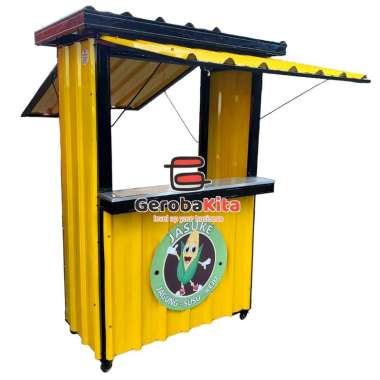 Gerobak semi kontainer