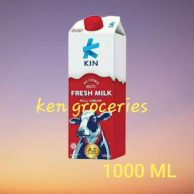 Promo Harga KIN Fresh Milk Full Cream 950 ml - Blibli