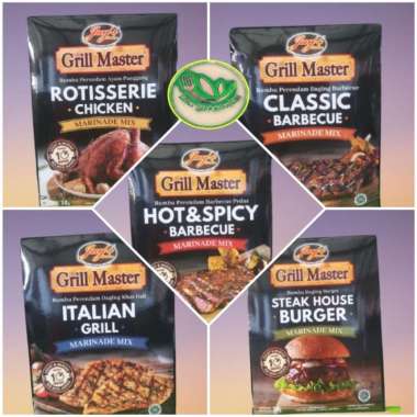 jay's grill master marinade mix | bumbu daging 30 gr - Italian Grill Steak House