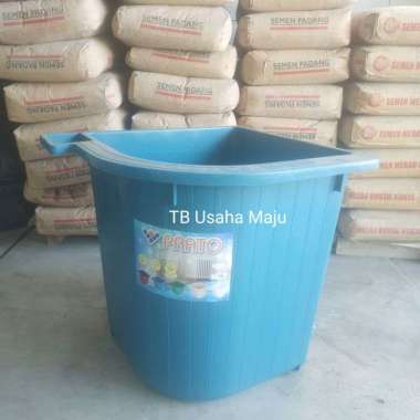 Bak Mandi Sudut / Bak Air Ukuran Kecil Hijau