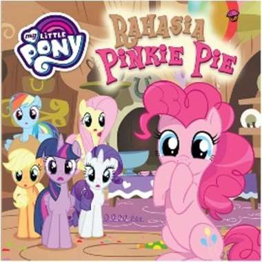 Mizan Buku Anak My Little Pony Rahasia Pinkie Pie Boardbook Multicolor