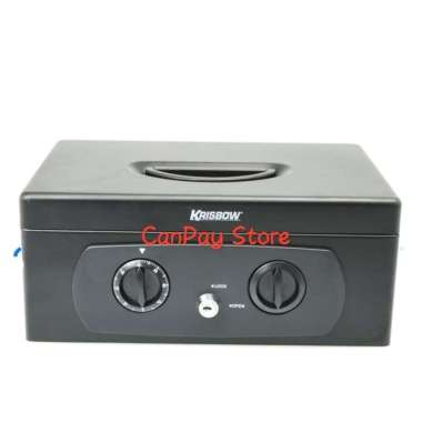 Krisbow Cash Box - Hitam
