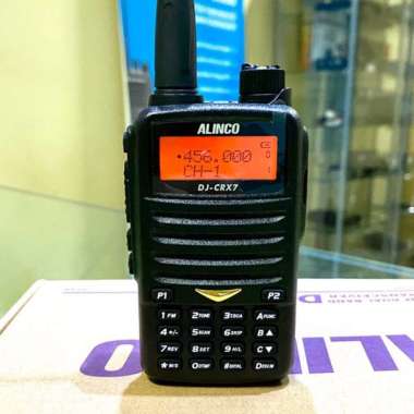 Alinco DJ-CRX7 HT Dual Band Garansi Resmi Ori Handie Talkie DJCRX7