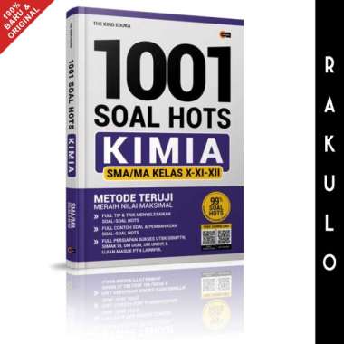 Buku 1001 Soal Hots SMA/MA Kelas X XI XII Kimia