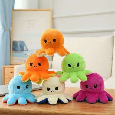 Boneka Gurita bolak balik Octopus Doll cumi cumi TIKTOK