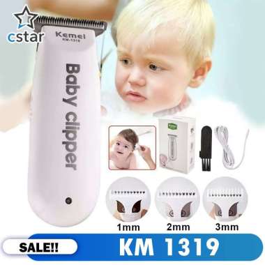 PENCUKUR RAMBUT BAYI / ALAT MESIN CUKUR RAMBUT BAYI / ELEKTRIK BABY HAIR CLIPPER (J437)