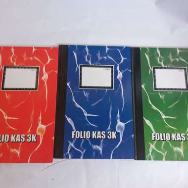 BUKU KAS folio 3 K 100 lbr merk kiky