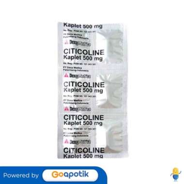 CITICOLINE OGB DEXA MEDICA 500 MG KAPLET