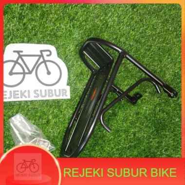 bagasi Rak Depan Sepeda Bahan Aluminium Alloy Pannier OVAL Turing