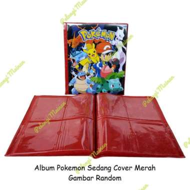 Album Kartu Trading Card Pokemon Naruto Animal Kaiser Ultraman Aikatsu PokemonRed 96pc