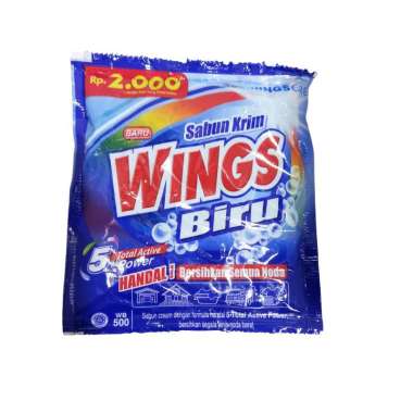 WINGS SABUN KRIM BIRU SAK 145GR